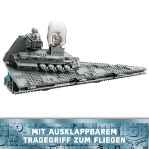 Set LEGO Star Wars 75394 Imperial Sternzerstorer cu 7 Minifiguri si Accesorii - Img 3