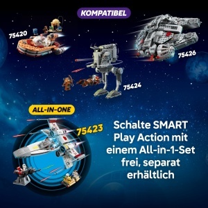 Set LEGO Star Wars AT-ST Angriff auf Endor 75424 cu 3 figurine, 347 piese - Img 7