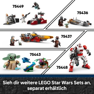 Set LEGO Star Wars Droid BB-8 75452, 569 piese, pentru copii peste 10 ani - Img 7