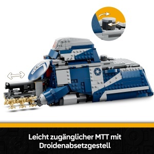 Set LEGO Star Wars MTT Separatisti 75435, 976 piese, pentru copii 9 - Img 3