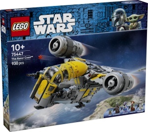 Set LEGO Star Wars Razor Crest 75447 cu 5 Figurine, 930 Piese, pentru Copii de la 10 Ani - Img 7