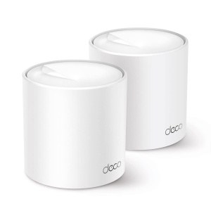 Set Mesh Wi-Fi TP-Link Deco X50, 3000 Mbits, Dual Band, 2 unitati