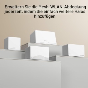 Set Mesh WLAN Mercusys Halo H3600BE, Wi-Fi 7, 3.6 Gbits, 3 unitati - Img 6
