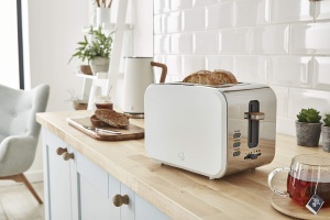Set Mic dejun Swan Nordic - Toaster 900W, Fierbator 1.7L, Alb - Img 7