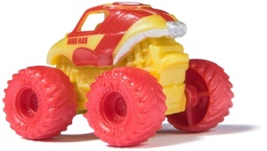 Set Mini-Truckuri Monster Jam Marvel - Black Panther, Captain America, Iron Man, 187 - Img 6