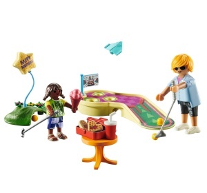 Set Minigolf PLAYMOBIL myLife 71449, pentru copii de la 4 ani, cu accesorii incluse - Img 7