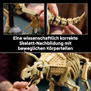 Set model Triceratops LEGO Jurassic World 77985, 1154 piese, decoratiune birou - Img 4