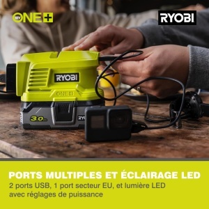 Set multifunctional Ryobi RRT4-120GA15 4V USB-Lithium 15 accesorii acumulator 20Ah si cablu USB-C - Img 6