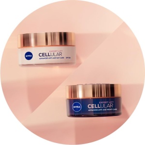 Set NIVEA Cellular Expert Lift Crema Anti-Aging Zi si Noapte SPF 30, 2x50ml - Img 2