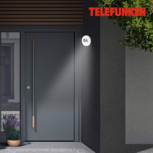 Set numere si litere autoadezive TELEFUNKEN, cifre 0-9, litere A-H, design elegant, negru - Img 4