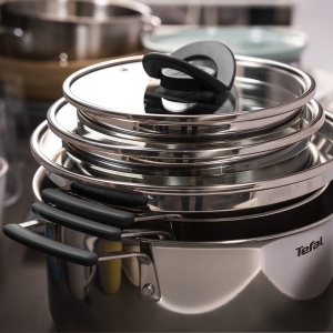 Set Oale Tefal G7376S OptiSpace, 6 piese, inox, inductie, capacitate 162024 cm - Img 9