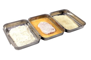 Set Panier APS, 3 piese - Tavi din inox, 18 x 15,5 cm, spatiu de stocare eficient