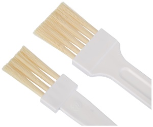 Set pensule pentru copt Zenker, 2 piese, ergonomice, usor de curatat, maro - Img 2