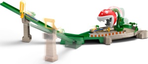 Set Pista Hot Wheels Mario Kart Piranhapflanzen cu Masinuta Die-Cast, Multicolor - Img 4