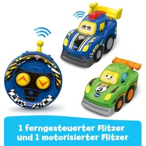 Set pista VTech Tut Tut Baby Flitzer cu RC si accesorii pentru copii - Img 3