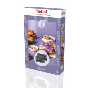 Set Placi Tefal Snack Collection pentru Donuts, Design Compact, Usor de Curatat