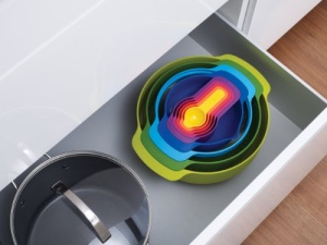 Set preparare alimente Joseph Joseph Nest 9 Plus 9 piese compact multicolor - Img 10