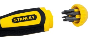 Set Racheta cu Biti Stanley STHT0-62574, 20 piese, maner ergonomic, bituri diverse - Img 9