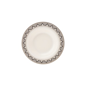 Set Servire Karaca Forever Bone Globe - 24 piese, Porcelan Alb, pentru 6 persoane - Img 8