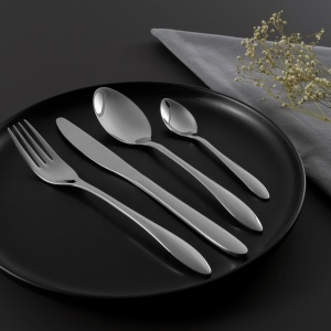 Set Tacamuri 16 Piese Russell Hobbs RH02221EU7 pentru 4 Persoane, Inox 1810 - Img 7