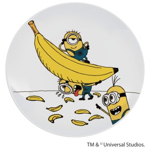 Set tacamuri si vesela pentru copii WMF Minions 6 piese inox Cromargan spalare usoara - Img 3