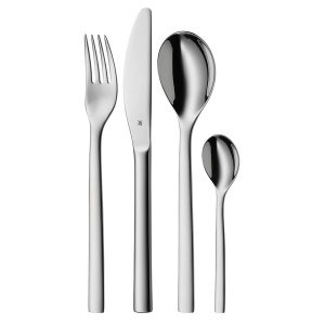 Set tacamuri WMF Nuova 4 piese Cromargan otel inoxidabil spalare automata