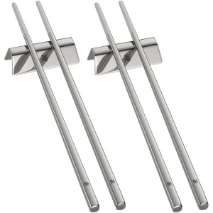 Set tacamuri WMF Nuova Chopstick 6-teilig otel inoxidabil reutilizabile pentru 2 persoane - Img 5