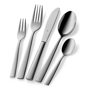 Set tacamuri WMF Philadelphia 60 piese Cromargan otel inoxidabil - Img 3