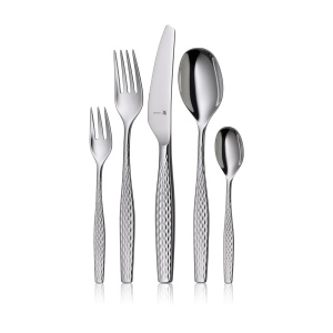 Set tacamuri WMF Sentic, 30 piese pentru 6 persoane, Cromargan protect, ergonomic - Img 1
