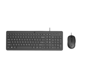 Set Tastatura si Maus HP 150, USB, 1600 DPI, QWERTZ, Negru
