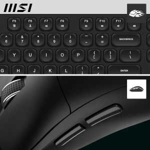 Set Tastatura si Maus MSI Forge K210 Wireless, 2.4 GHz, Reincarcabil - Img 5