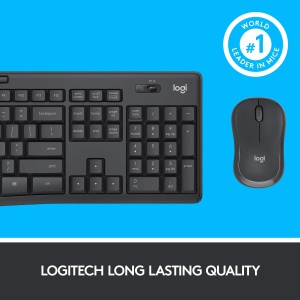 Set Tastatura si Mouse Logitech MK295, Wireless, SilentTouch, QWERTY, Negru - Img 6