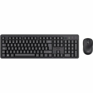 Set Tastatura si Mouse Wireless Trust Ymo II, QWERTY, Silentios, Rezistent la Stropi
