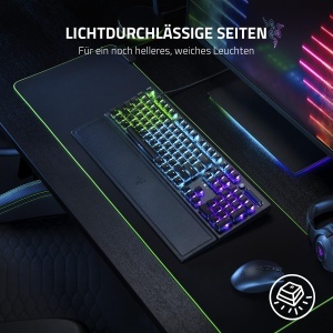 Set Tastaturi Razer Phantom - 128 Tasta ABS, Design Transparent, Compatibilitate Universala - Img 3