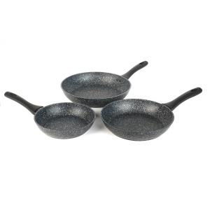Set tigai antiaderente SALTER BW06235S, 3 piese, 20-28 cm, PFOA-free