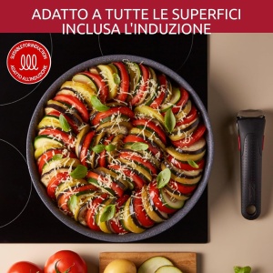 Set tigai Lagostina Ingenio Mineralis Eco 10 piese antiaderent aluminiu reciclat - Img 3