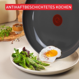 Set vase ceramice Tefal Cera Color On G922S704 7 piese antiaderent albastru - Img 4