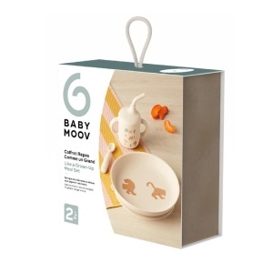 Set vase pentru bebelusi Babymoov Little Roar 3 piese BPA-free 9 luni silicon rezistent - Img 6