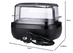 SEVERIN Aragaz pentru oua pentru 6 oua cu monitorizare electronica a timpului de gatit incl cana de masurare cu selector de oua aragaz pentru un nivel - Img 7