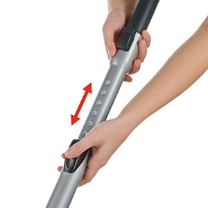 SEVERIN Aspirator S POWER snowlight, aspirator compact pentru covoare si pardoseli dure, aspirator silentios cu sac, 750 W, raza de actiune 8 m, alb, gri, BC 7035 - Img 6
