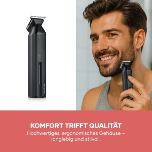 Severin Multi Grooming Set HS 0710 Trimmer 6-in-1 Negru Waterproof - Img 7