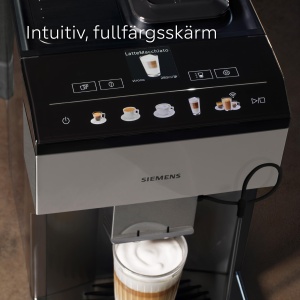 Siemens aparat de cafea complet automat EQ500 Home Connect AromaDouble Shot AutoMilk Clean CeramDrive KaffeeeSelect Display oneTouch DoubleCup otel in - Img 4