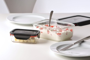 Silit Storio Cutie pentru Depozitare 075L Borosilicat Sticla cu Capac Aromatic BPA-Free - Img 2