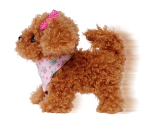 Simba 105890015 - Chichi Love Tea Cup Pudel, caine de plus alearga, latra, da din coada, 16cm, de la 3 ani - Img 2
