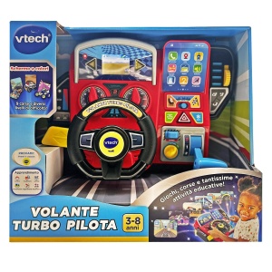 Simulator de condus interactiv VTech Turbo cu LCD, pentru copii 3-8 ani - Img 3