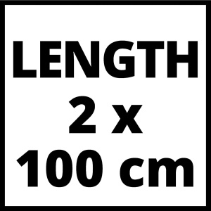 Sina de ghidare din aluminiu Einhell, 2x 1000 mm, pentru taieri precise - Img 4