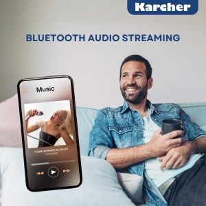 Sistem audio Karcher MC 6475D cu CD, Bluetooth, DAB, 20W RMS - Img 6