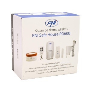 Sistem de alarma wireless PNI Safe House PG600, conectivitate WiFi, alarma de efractie, 24 senzori - Img 8