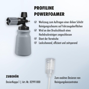Sistem de curatare cu spuma SONAX PROFILINE PowerFoamer, pentru presiune, eficient si delicat - Img 3