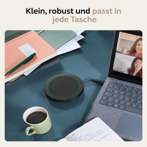 Sistem de difuzoare Jabra Speak2 75, 65 mm, Bluetooth, culoare gri - Img 7